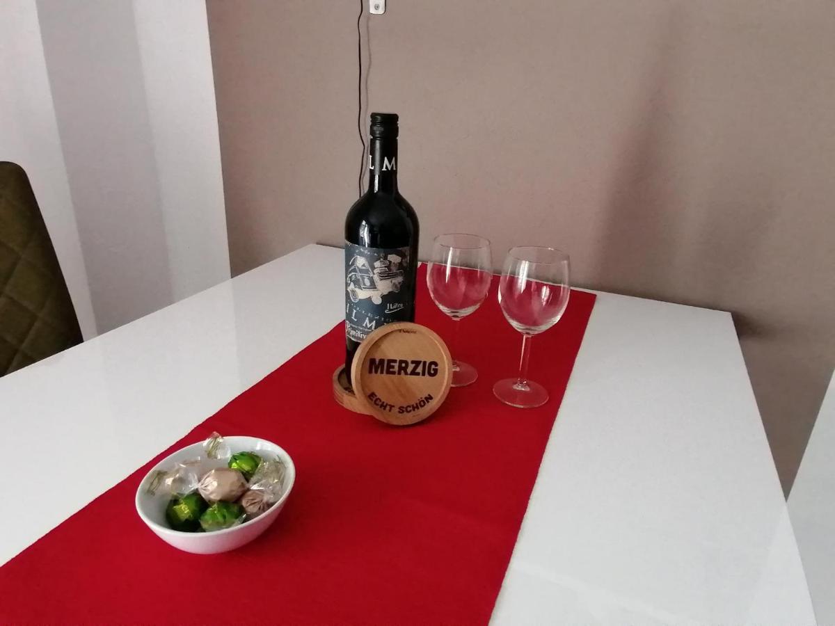 Ferienwohnung Am Wolfsweg 梅尔齐 外观 照片