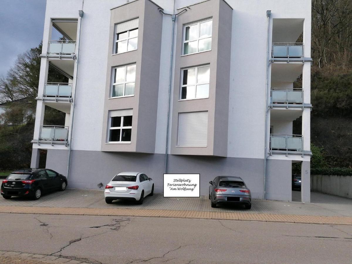 Ferienwohnung Am Wolfsweg 梅尔齐 外观 照片