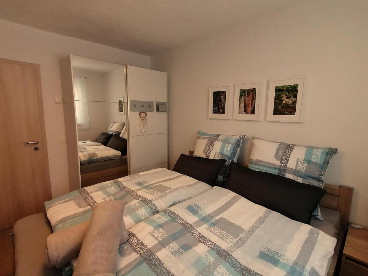Ferienwohnung Am Wolfsweg 梅尔齐 外观 照片